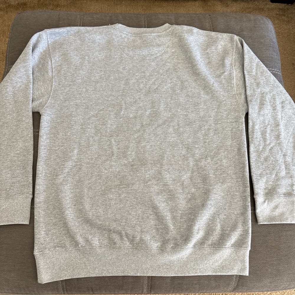 TikTok Gray Crewneck Sweater with Graphic Design. XL - Picture 2 of 6
